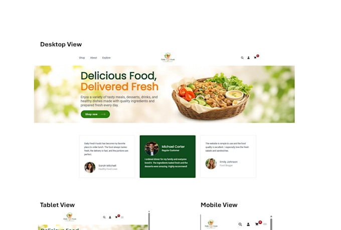 design a modern responsive wordpress website