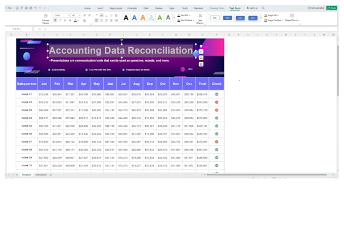 do accounting data reconciliation