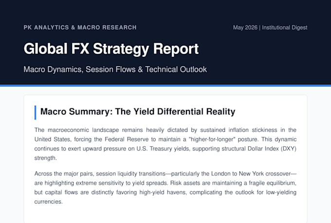 write forex market reports and technical analysis blogs