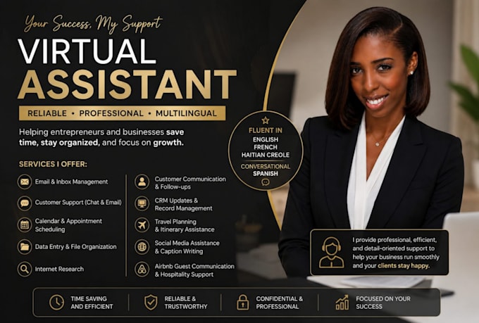 be your virtual assistant and costumer services support