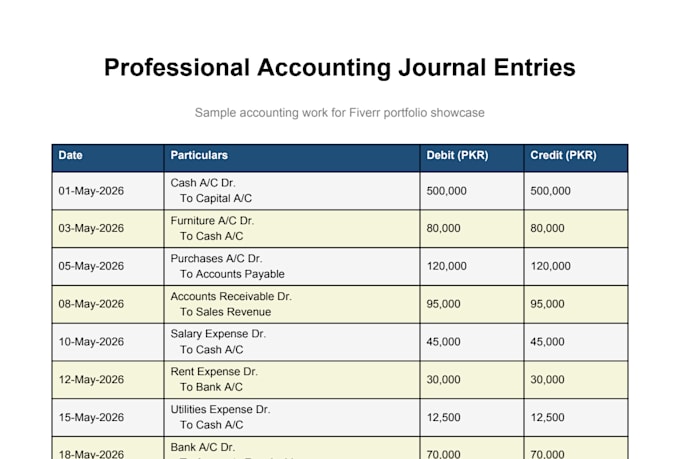 do professional bookkeeping and accounting in excel