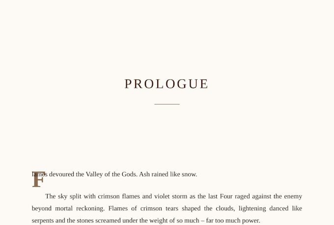 write a compelling short story or creative fiction