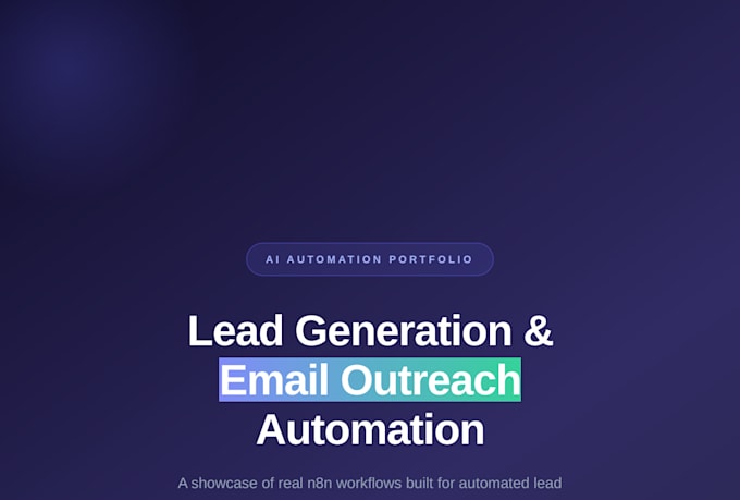 build an ai lead generation bot using n8n or make