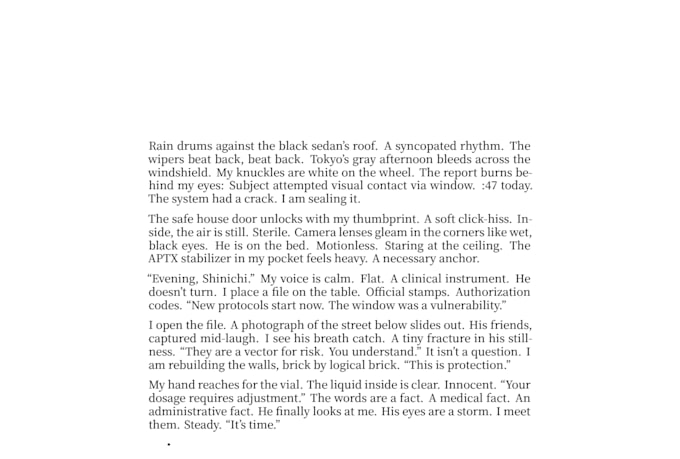 write your game or audio drama script