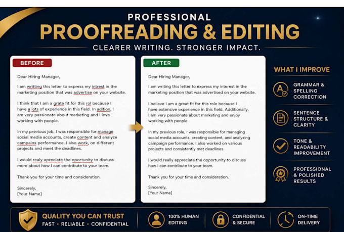 professionally review and rewrite your english text