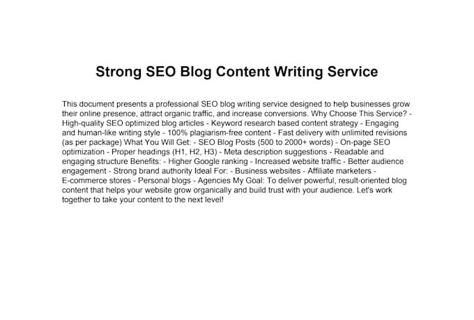 write engaging ai blog content