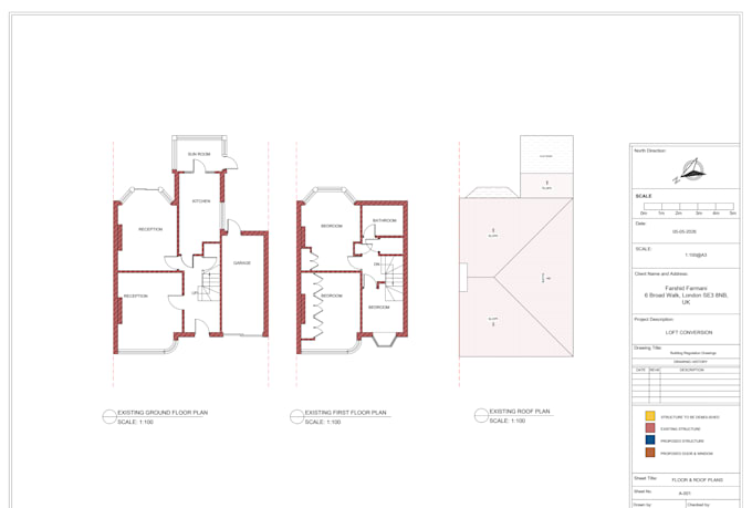 create UK planning permission and building regs drawings