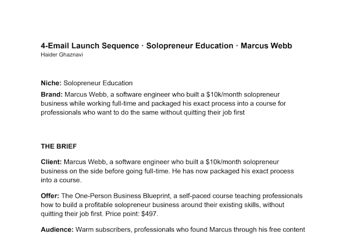 write launch emails that sell out your coaching program