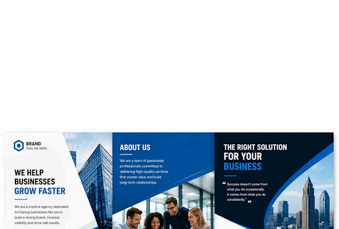 design professional pamphlet, flyer, and brochure design