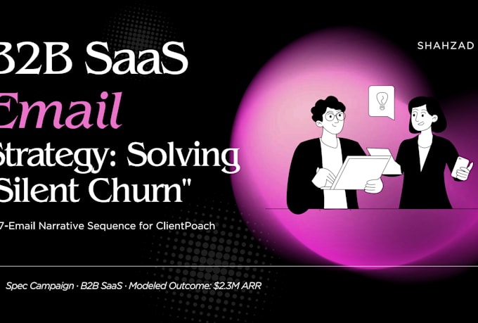 write a high converting b2b saas email sequence
