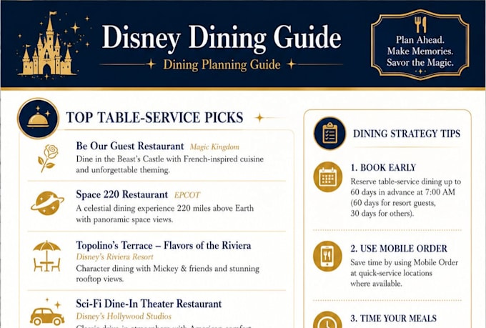 help you build the perfect disney world vacation strategy