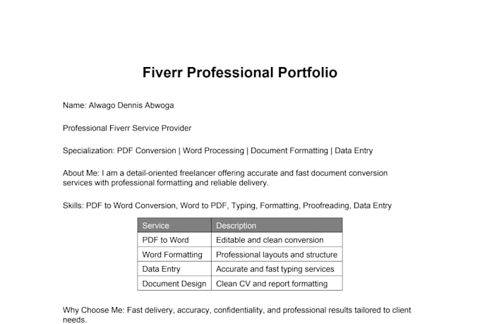 convert PDF to word accurately