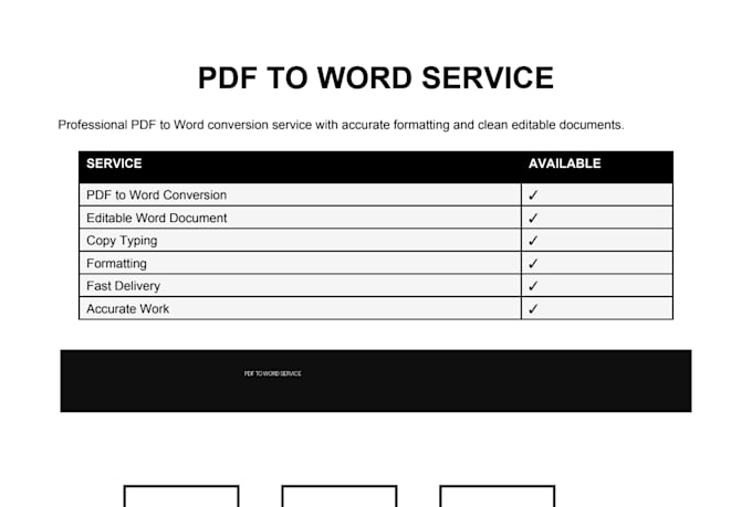 convert PDF to word manually and accurately