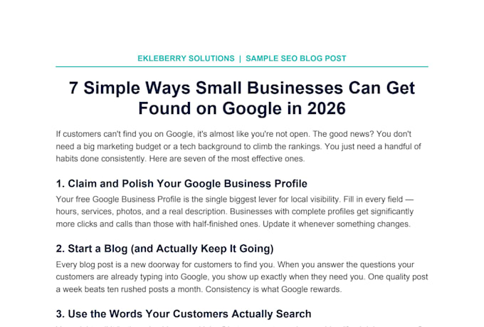 write SEO blog posts and articles using ai for your business