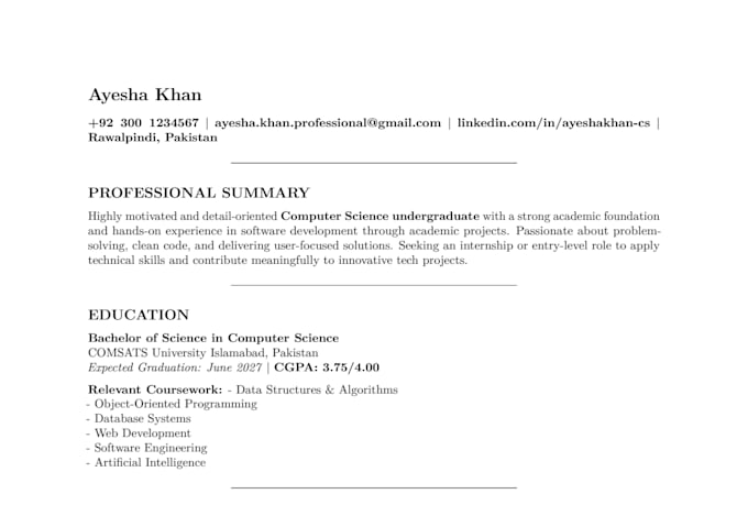 write ats compliant resume that passes recuirter screening