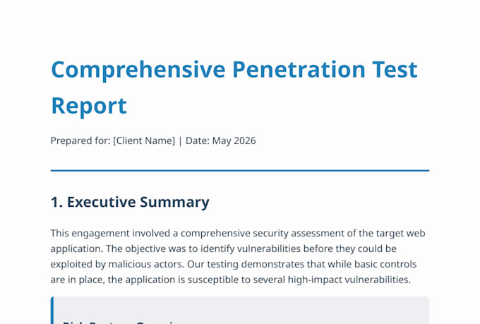 perform penetration testing with discounts for first 5 buyers