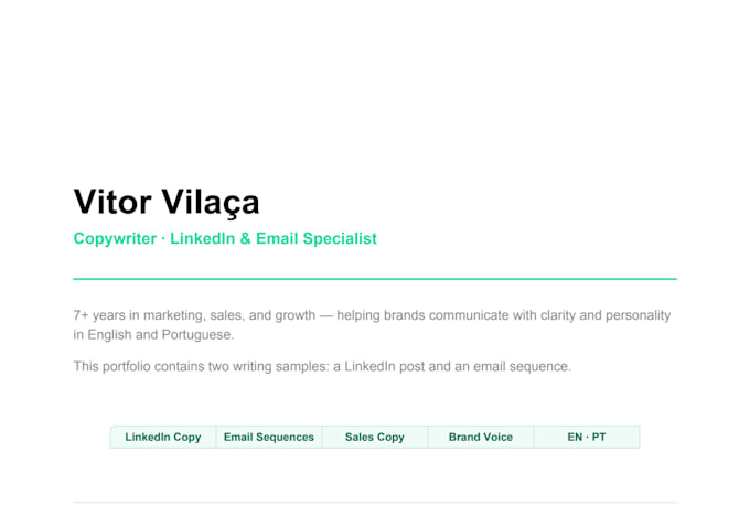 write linkedin posts and email copy that convert