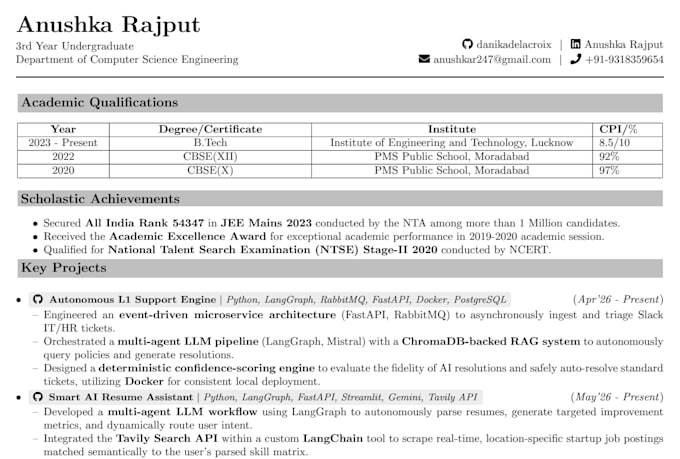 design a ats friendly resume