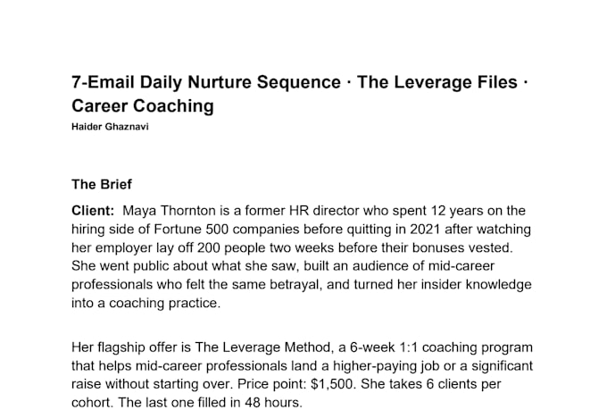 write welcome emails that hook coaching subscribers