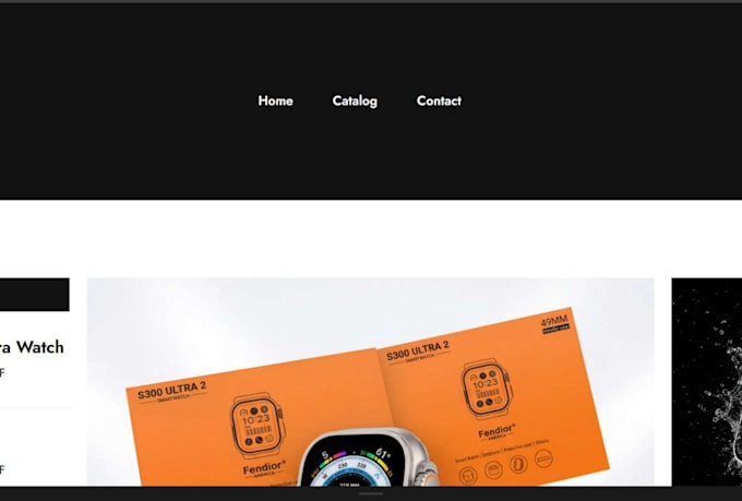 design and redesign shopify website for brands and e commerce stores
