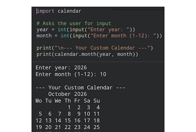 do python programing and fix code errors