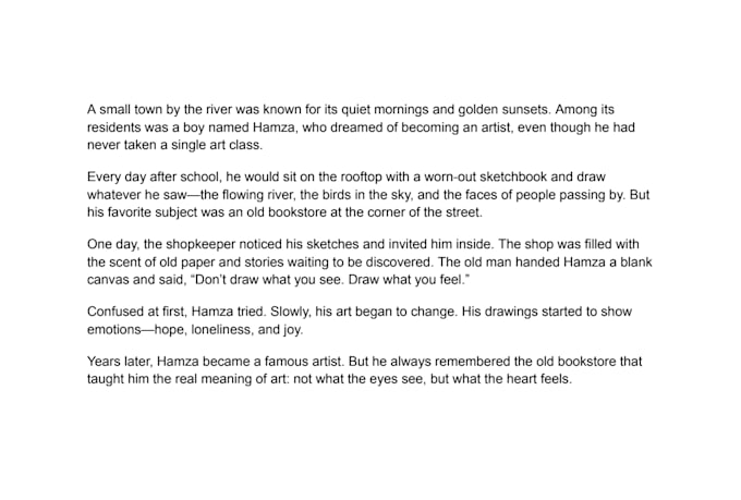 creative story writing service