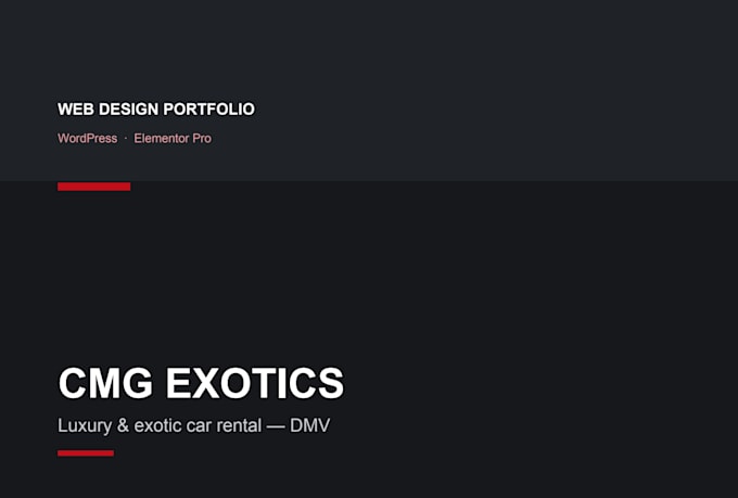 design a professional website with elementor pro