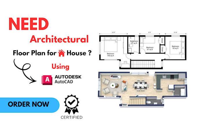 architectural design drawing for house