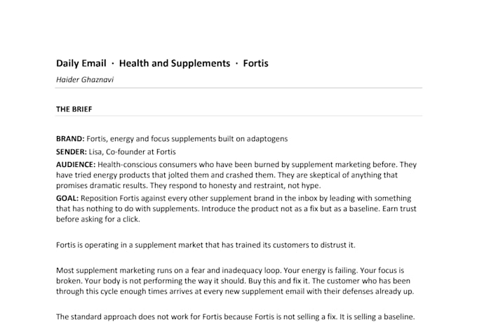 write health emails that make skeptics buy
