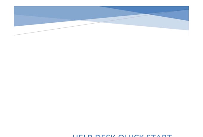 create training manual, user guide, software documentation