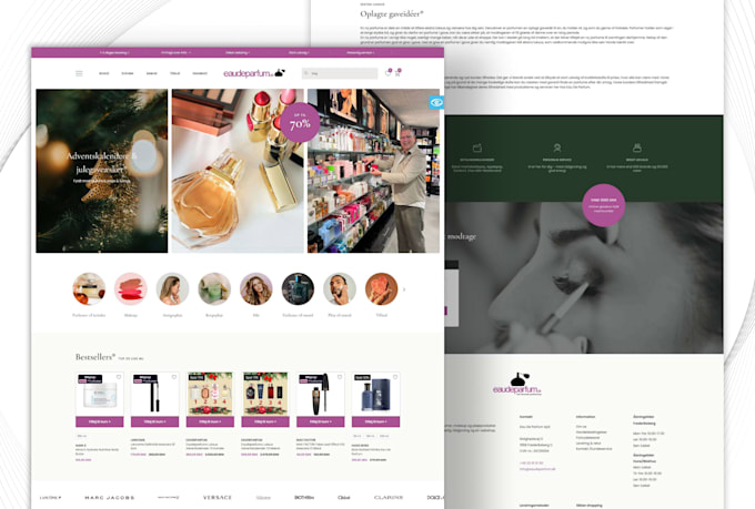 do bigcommerce, wix, wordpress to shopify migration with full theme rebuild