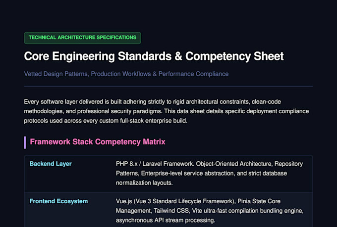 build full stack laravel vue applications and custom publishing sites