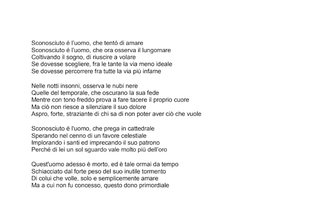 write poetry or song lyrics for you