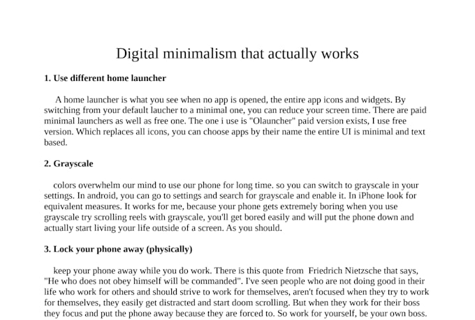 write blogs and articles