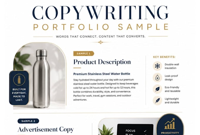 write persuasive copy that converts visitors into customers