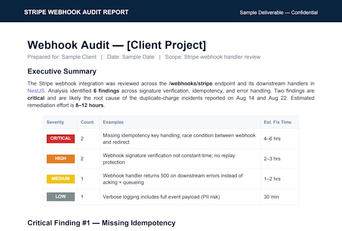 fix your broken stripe webhooks and prevent duplicate payments