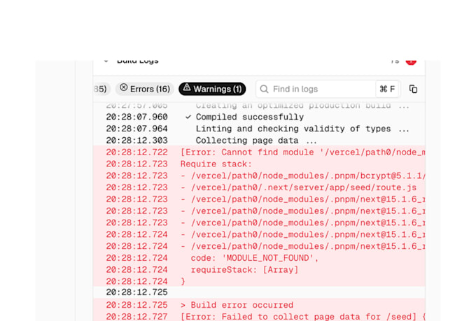 boltnew fix your website, debugging boltnew, error  on boltnew