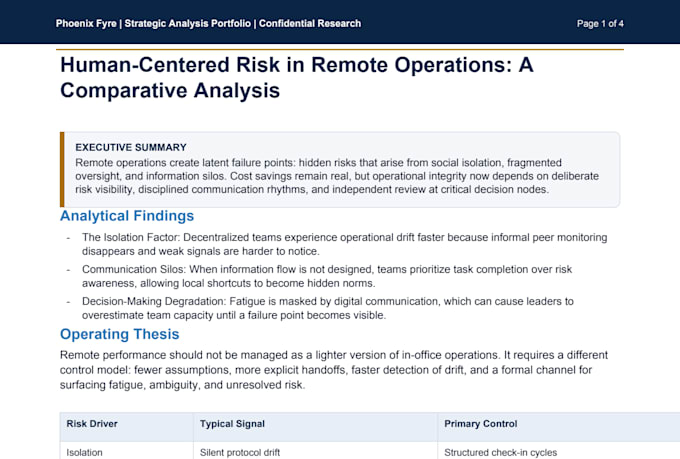 provide expert information synthesis