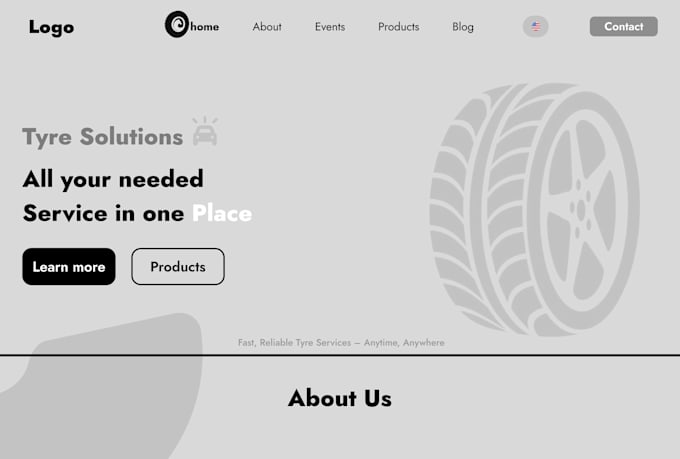 create a website design