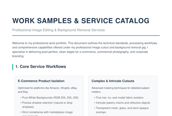 professionally remove background and edit amazon shopify product images