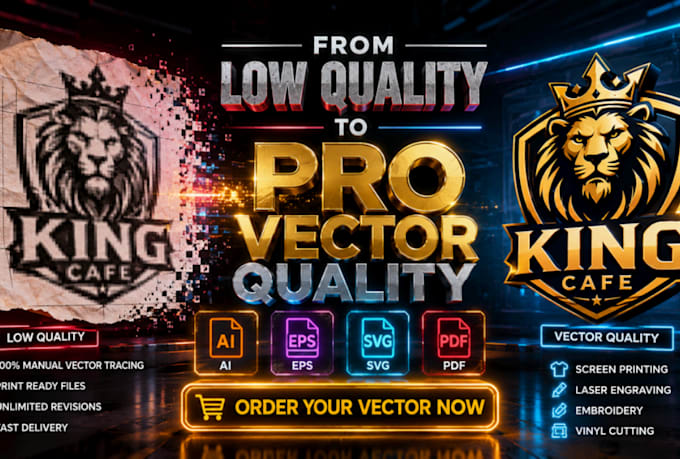 vectorize logo vector tracing redraw convert image to vector