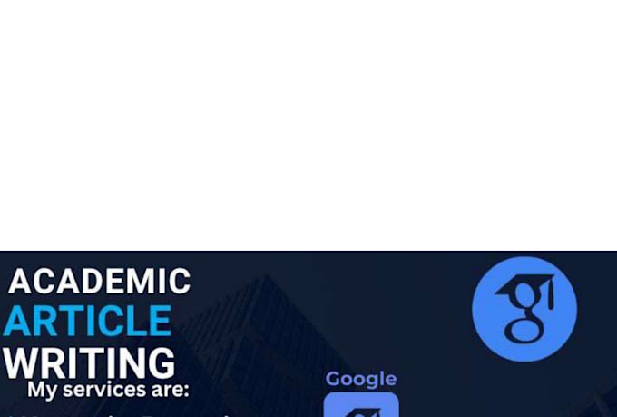 do academic manuscript writing formatting and article on google scholar