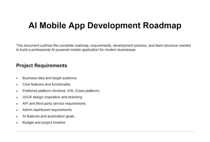 develop ai mobile app, ai integration ios app, android app, mobile app developer