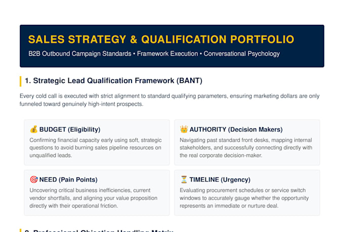 do professional b2b and b2c appointment setting and sales closing