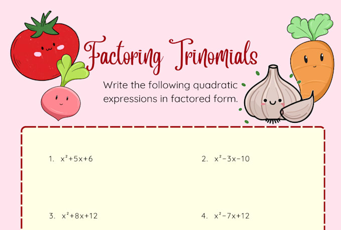 create professional and printable math worksheets