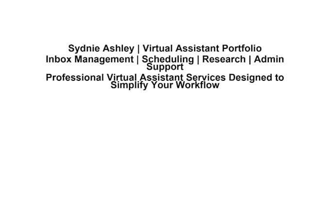 provide inbox management, scheduling, and online research