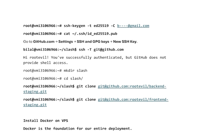 be your devops engineer for docker, kubernetes, and ci cd