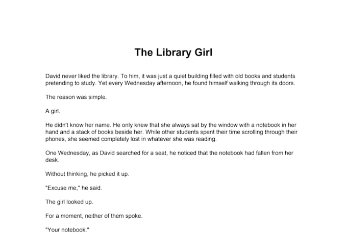 write engaging short stories and fictions
