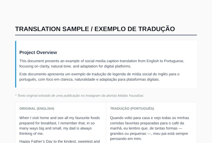 traducoes de portugues e ingles para uso cotidiano