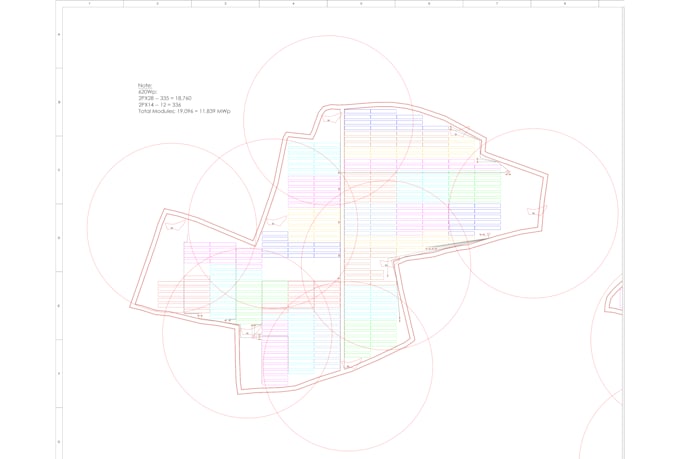provide complete solar power plant electrical design package